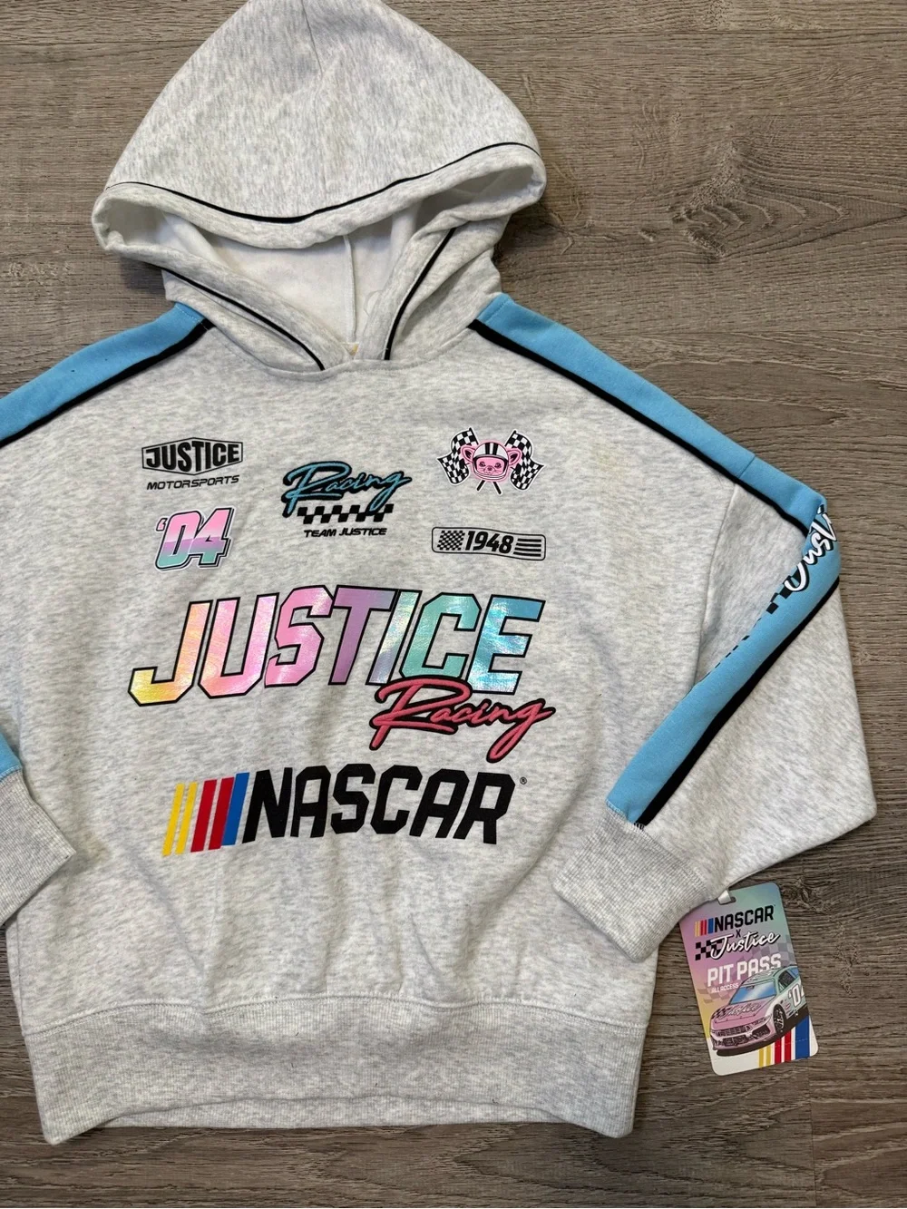 •JUSTICE• NASCAR HOODIE